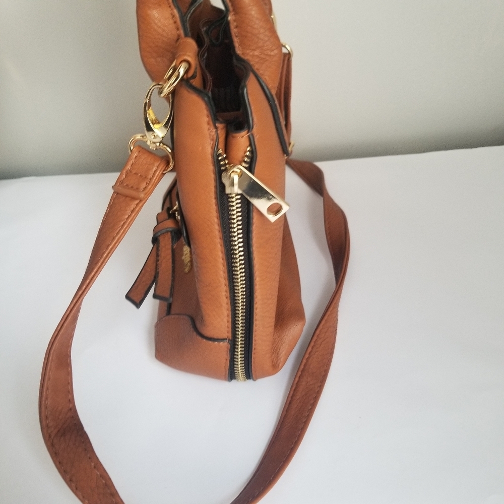 Christian Siriano For Payless Brown Hand/Shoulder Bag/Purse - Picture 10 of 14